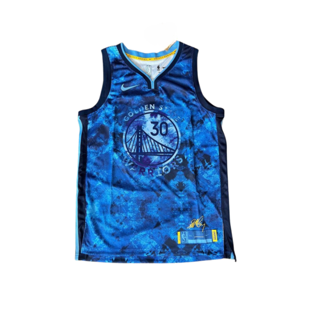 Stephen Curry Golden State Warriors MVP Jersey M L