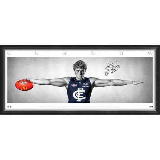 Carlton- Charlie Curnow Signed Wings