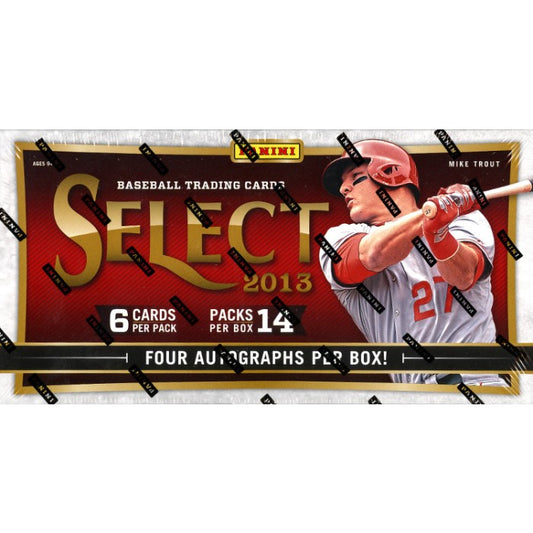 2013 Panini Select Baseball Hobby 12-Box Case