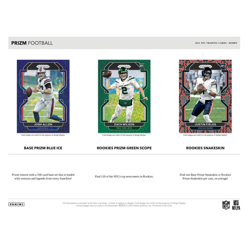 2021 PANINI PRIZM FOOTBALL HOBBY BOX