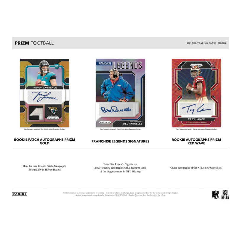 2021 PANINI PRIZM FOOTBALL HOBBY BOX