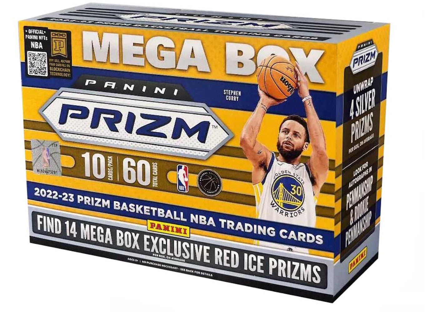 2022-23 Panini Prizm Basketball Mega 20-Box Case (Red Ice Prizm)