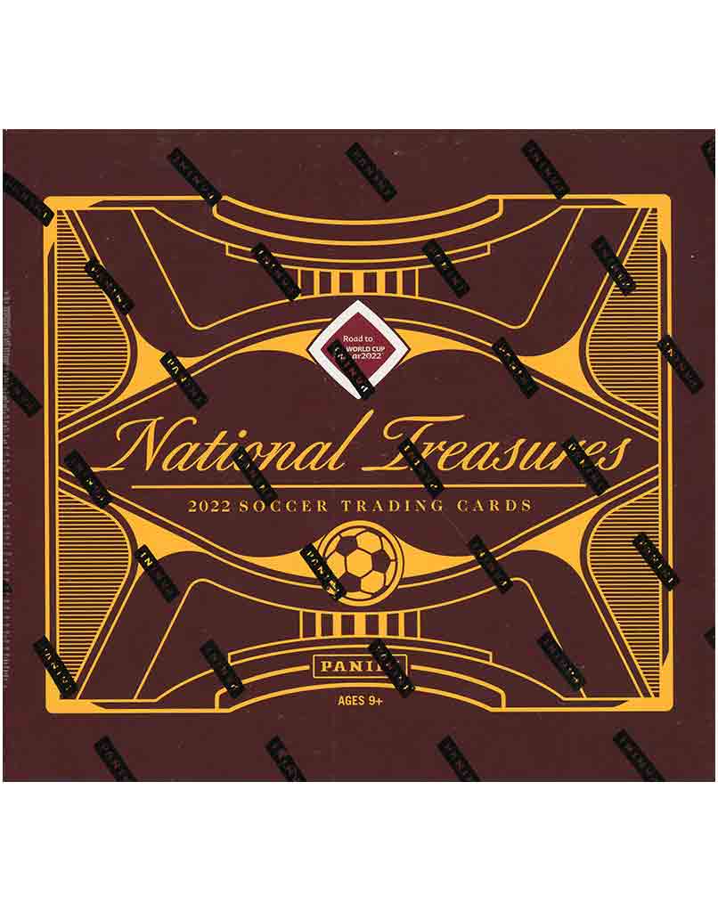 2022 Panini National Treasures FIFA Road to World Cup Soccer Hobby Box