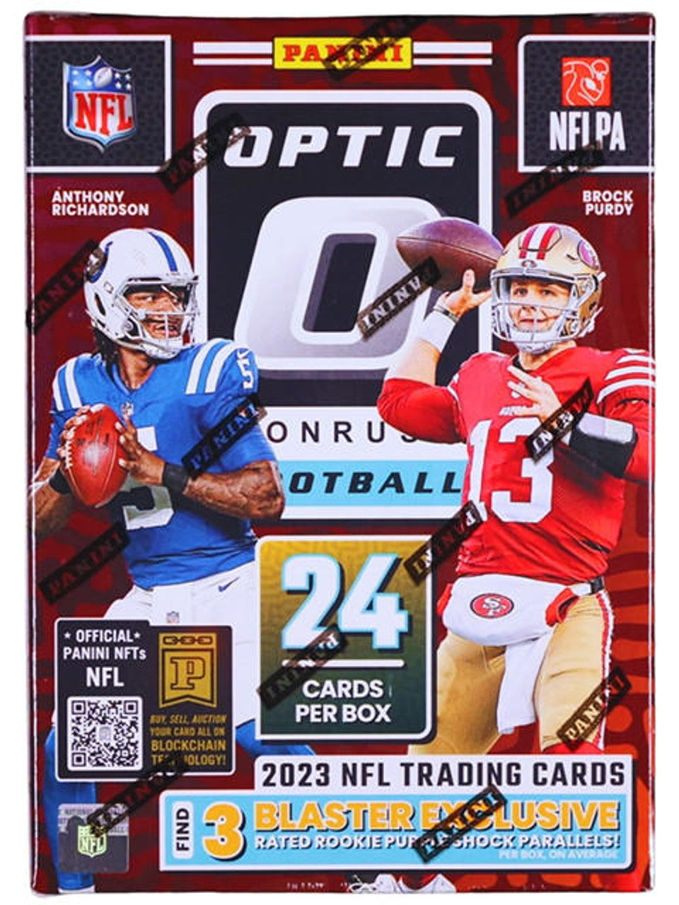 2023 Panini Donruss Optic Football Hobby Blaster 20-Box Case