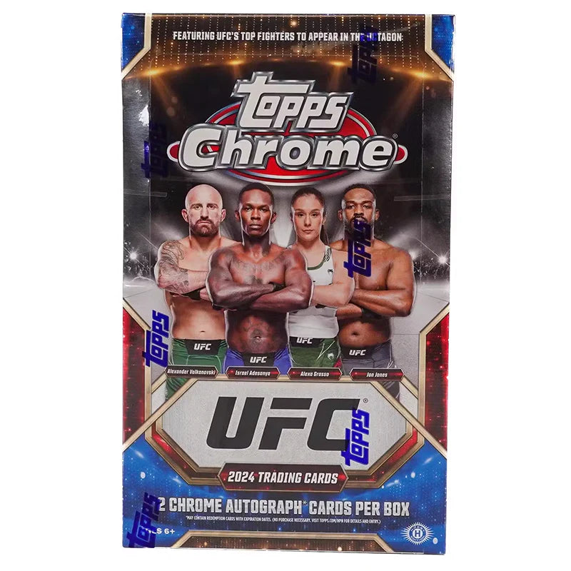 2024 TOPPS CHROME UFC HOBBY BOX