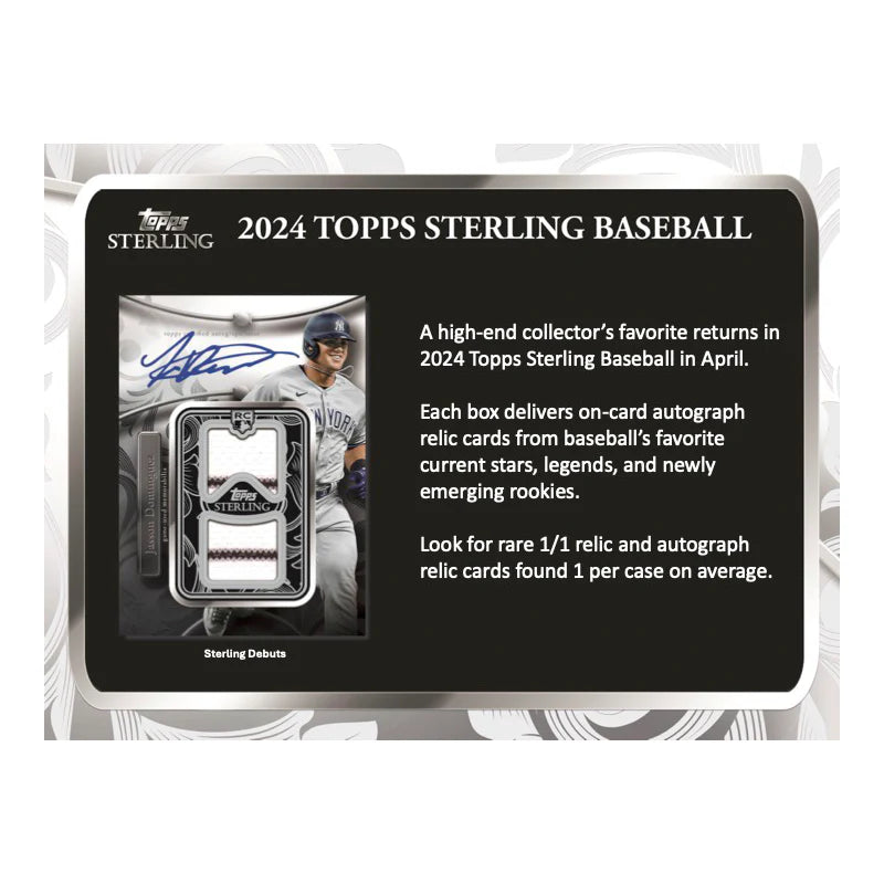 2024 TOPPS STERLING BASEBALL HOBBY BOX