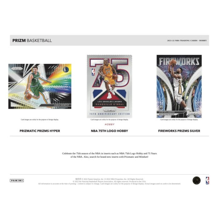 2021-22 Panini Prizm Basketball Hobby Box