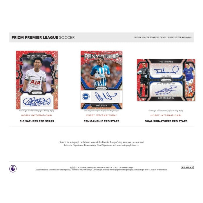 2023-24 Panini Prizm Premier League Soccer Hobby International 12-Box Case