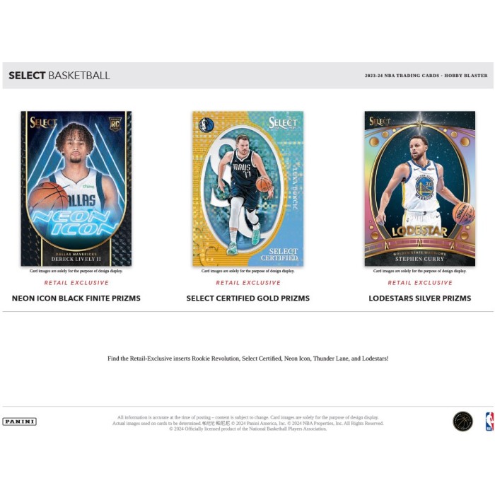 2023-24 Panini Select Basketball Hobby Blaster Box