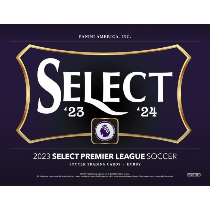 2023-24 Panini Select English Premier League Soccer Hobby 12-Box Case