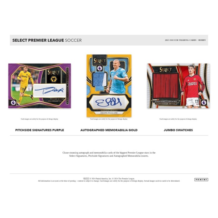 2023-24 Panini Select English Premier League Soccer Hobby 12-Box Case