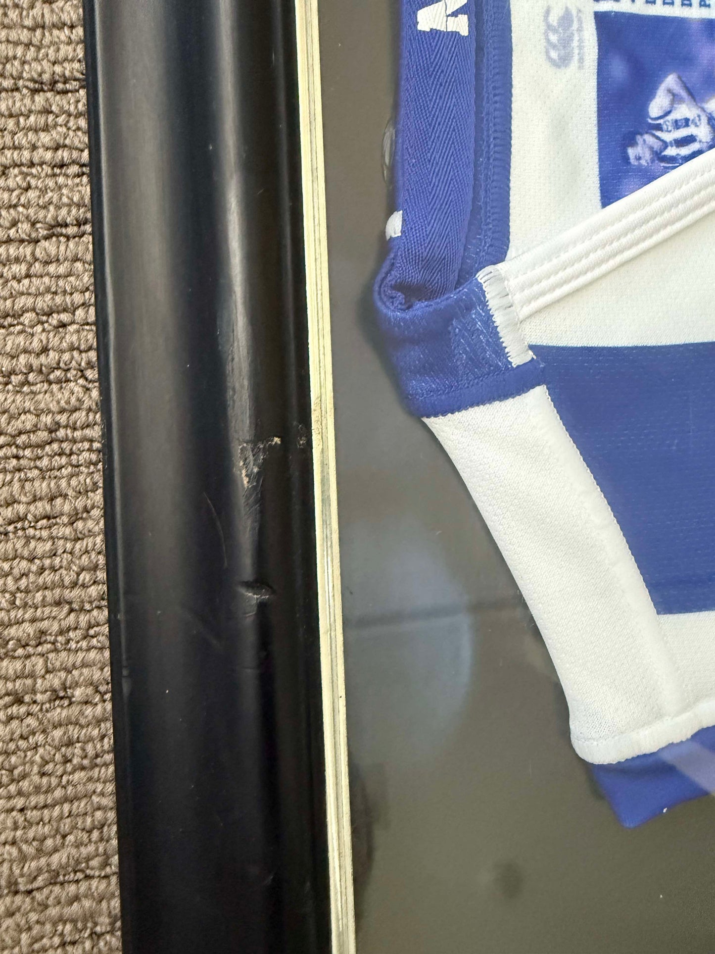 North Melbourne Brent Harvey 400 Club Framed Jersey