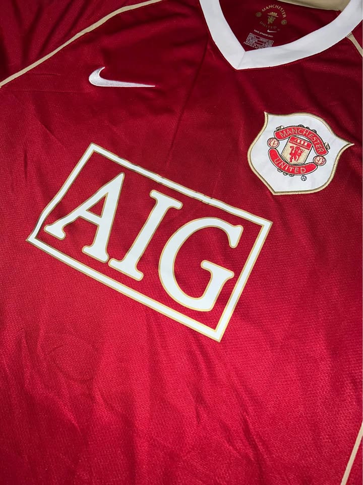 Cristiano Ronaldo Manchester United 06/07 Home (L)