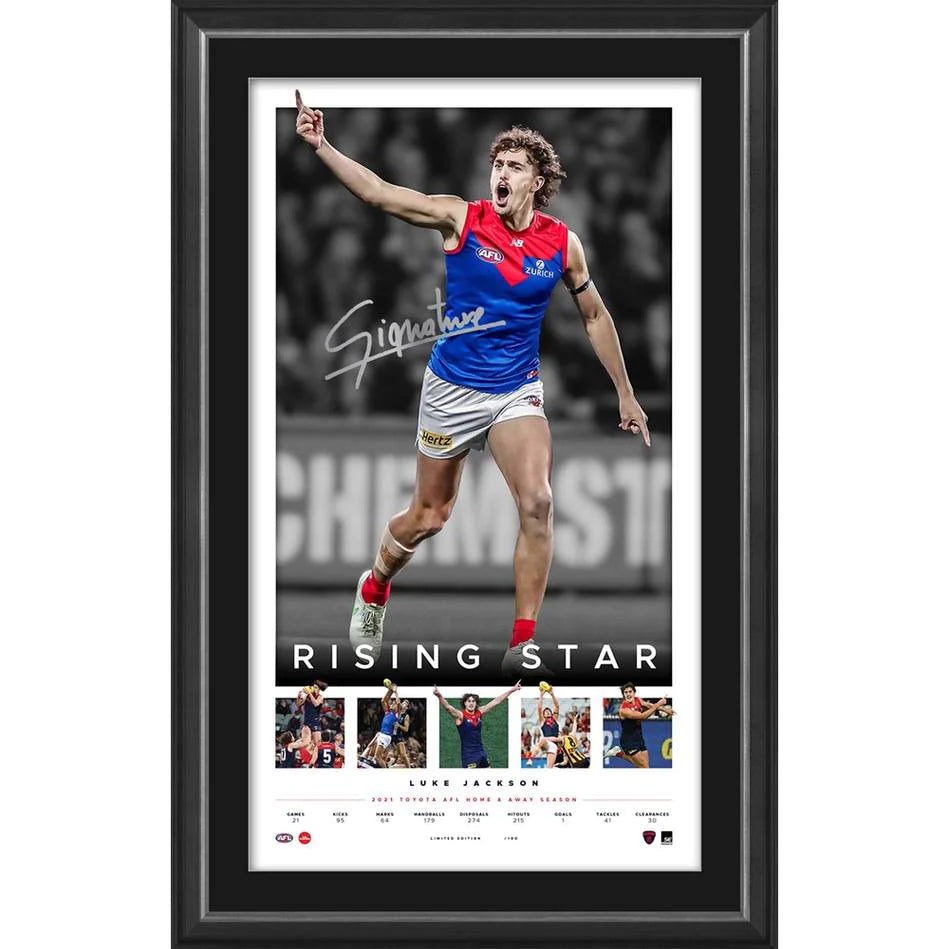 MELBOURNE-LUKE JACKSON SIGNED ICONS SERIES