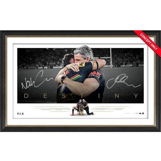 NRL-NATHAN CLEARY SIGNED PREMIERS ICON SERIES