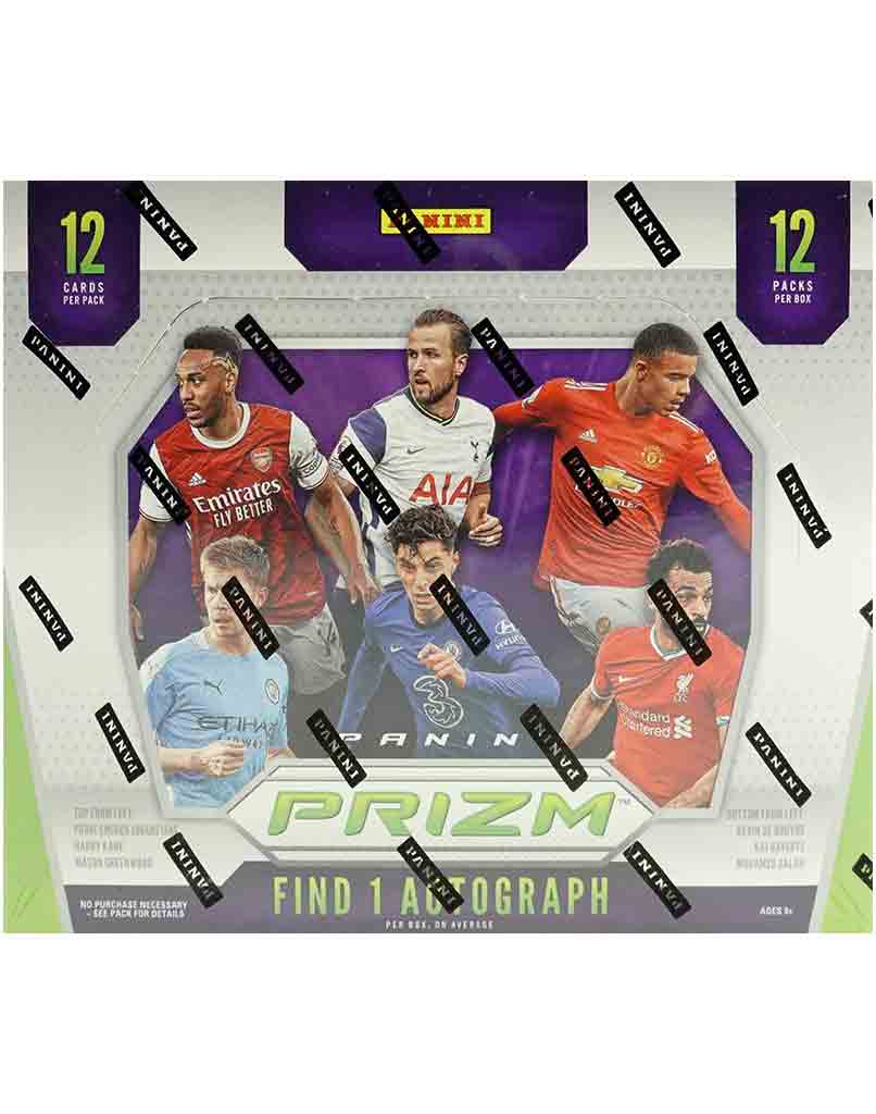 2020-21 Panini Prizm Premier League Soccer Hobby Box - 1st Off The Line