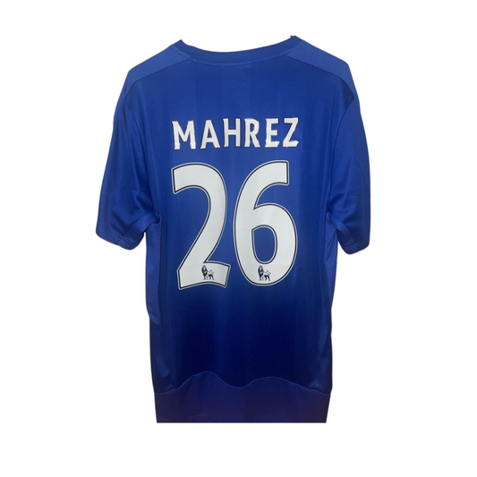 Riyad Mahrez Leicester City 15/16 Home (L)