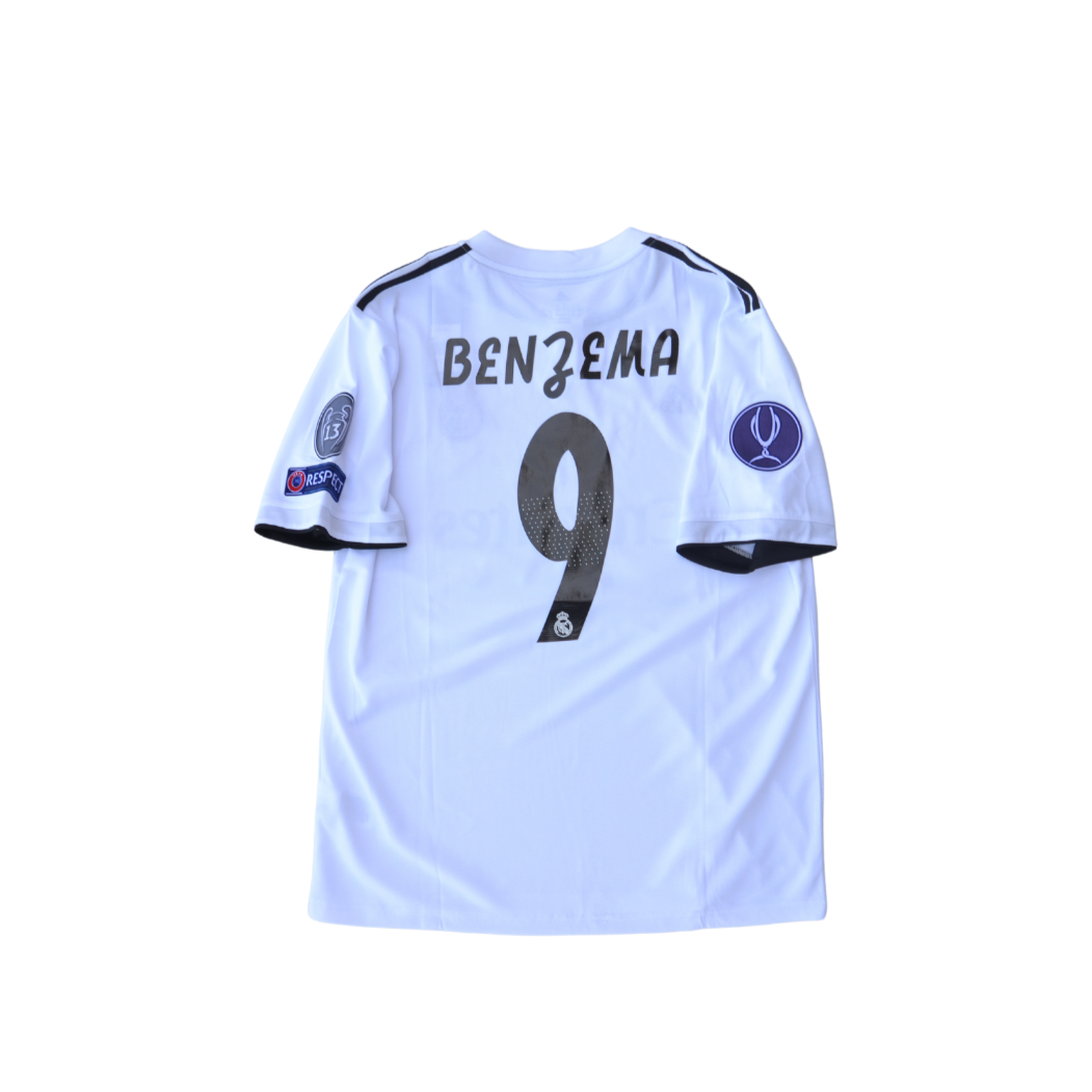 Real Madrid Karim Benzema 2018 Super Cup (L)