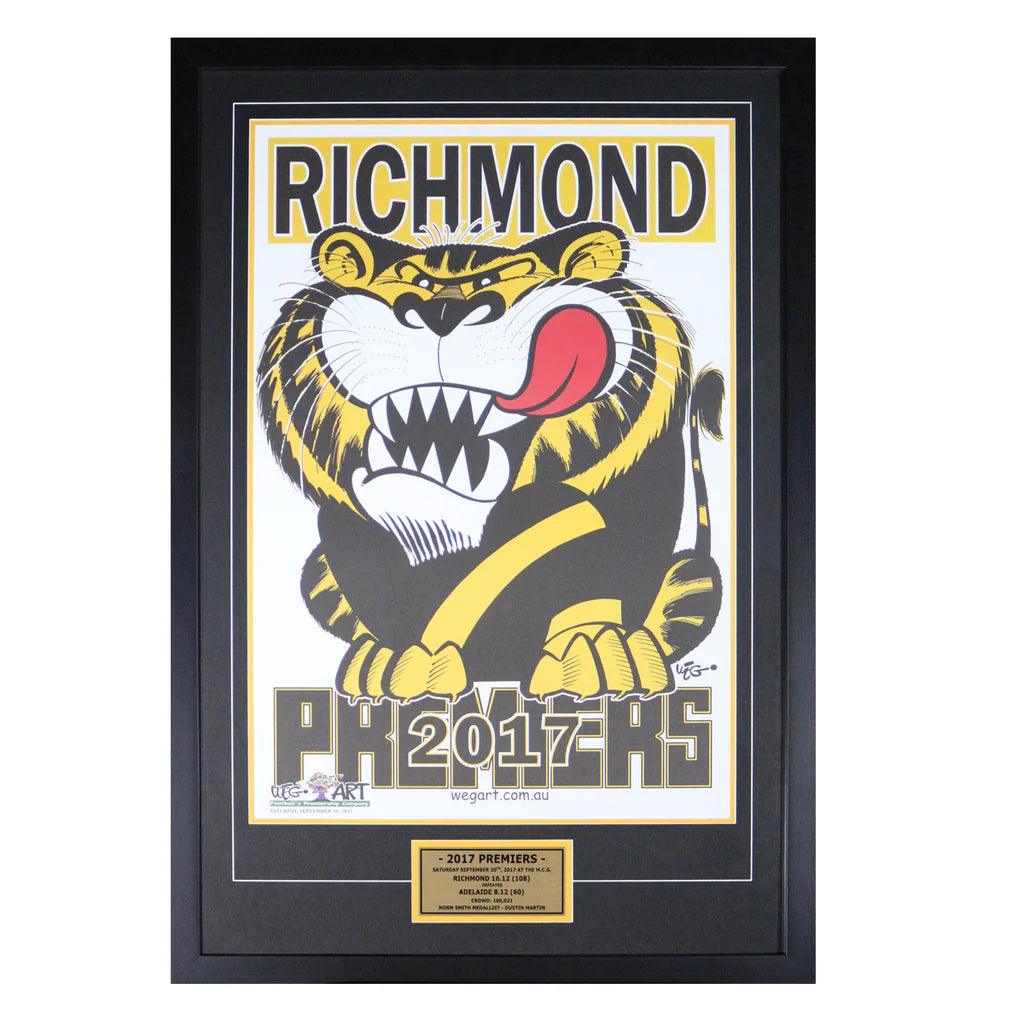 Richmond 2017 Weg Art Poster- Framed