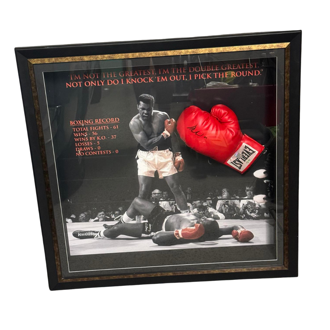 Muhammad Ali Signed Boxing Glove