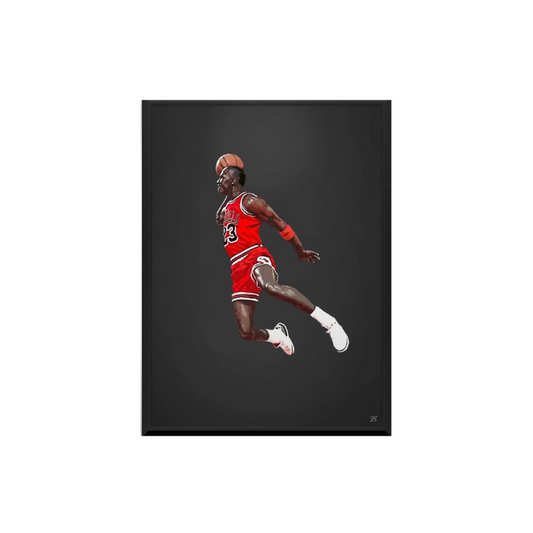 Michael Jordan The Dunk Framed