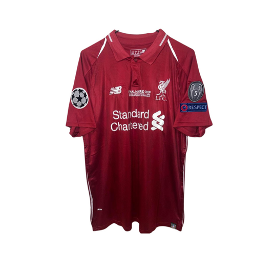 Mo Salah Liverpool 2018/19 UCL Final Kit (L)