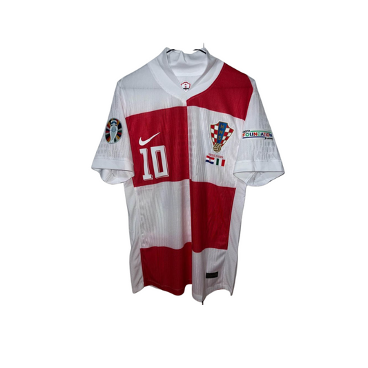 Luka Modric Croatia Euro 2024 Home Kit (L)