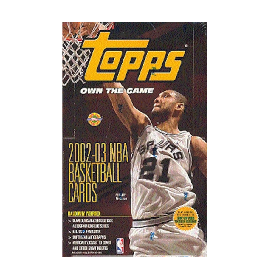 2002-03 Topps Basketball HTA Jumbo Hobby Box