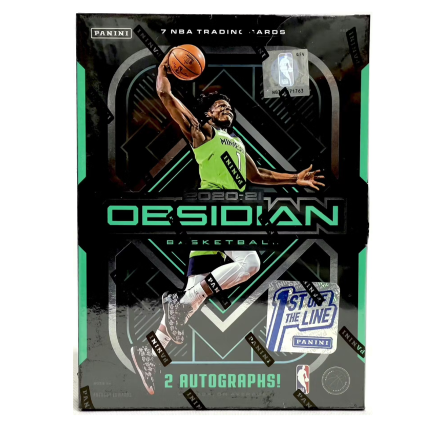 2020-21 Panini Obsidian Basketball Hobby Box - 1st Off The Line