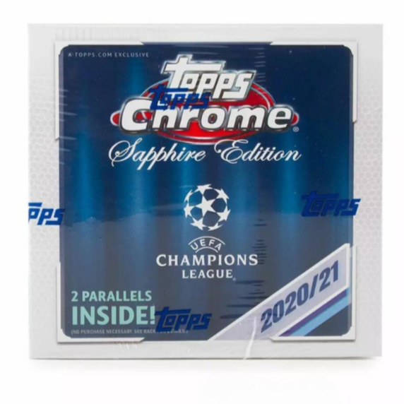 2020-21 Topps Chrome Sapphire UEFA Champions League Soccer Box