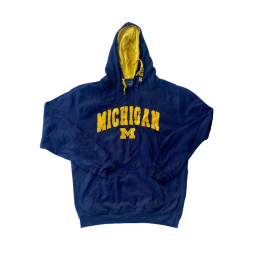 College Michigan Wolverines Hoodie (L)