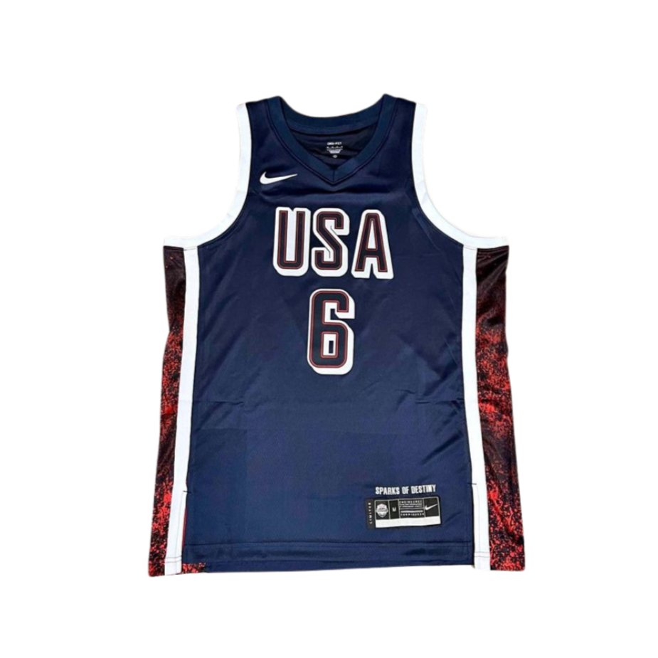 Lebron James USA 2024 Olympics Jersey (M) (L)