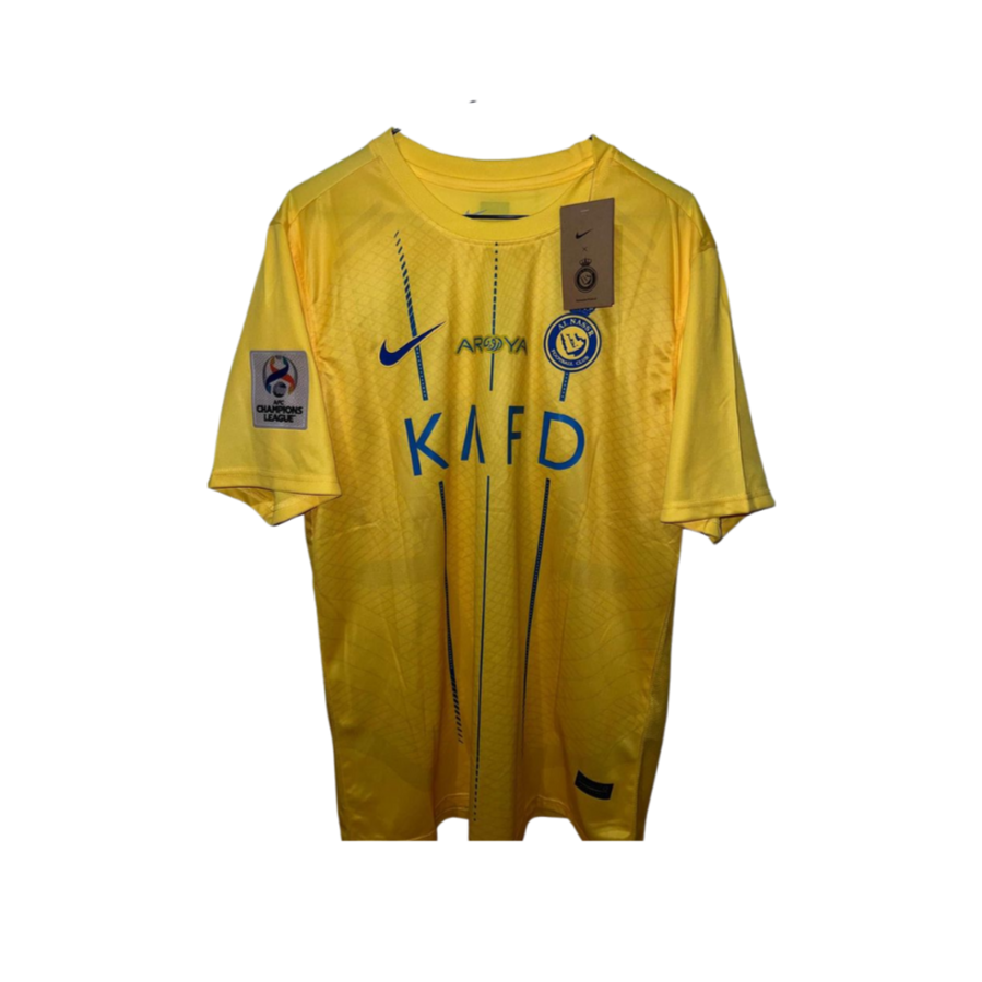 Cristiano Ronaldo Al Nassr 2023/24 Home Kit (L)