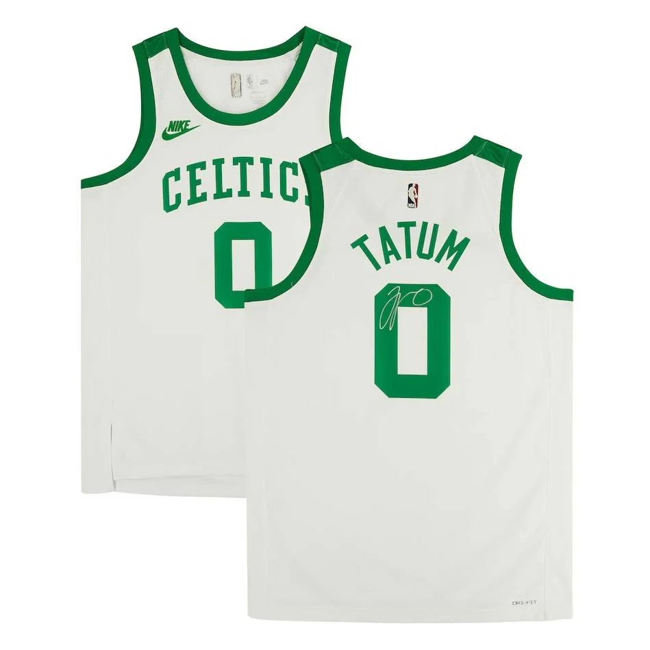 Basketball Jayson Tatum Signed Boston Celtics Jersey