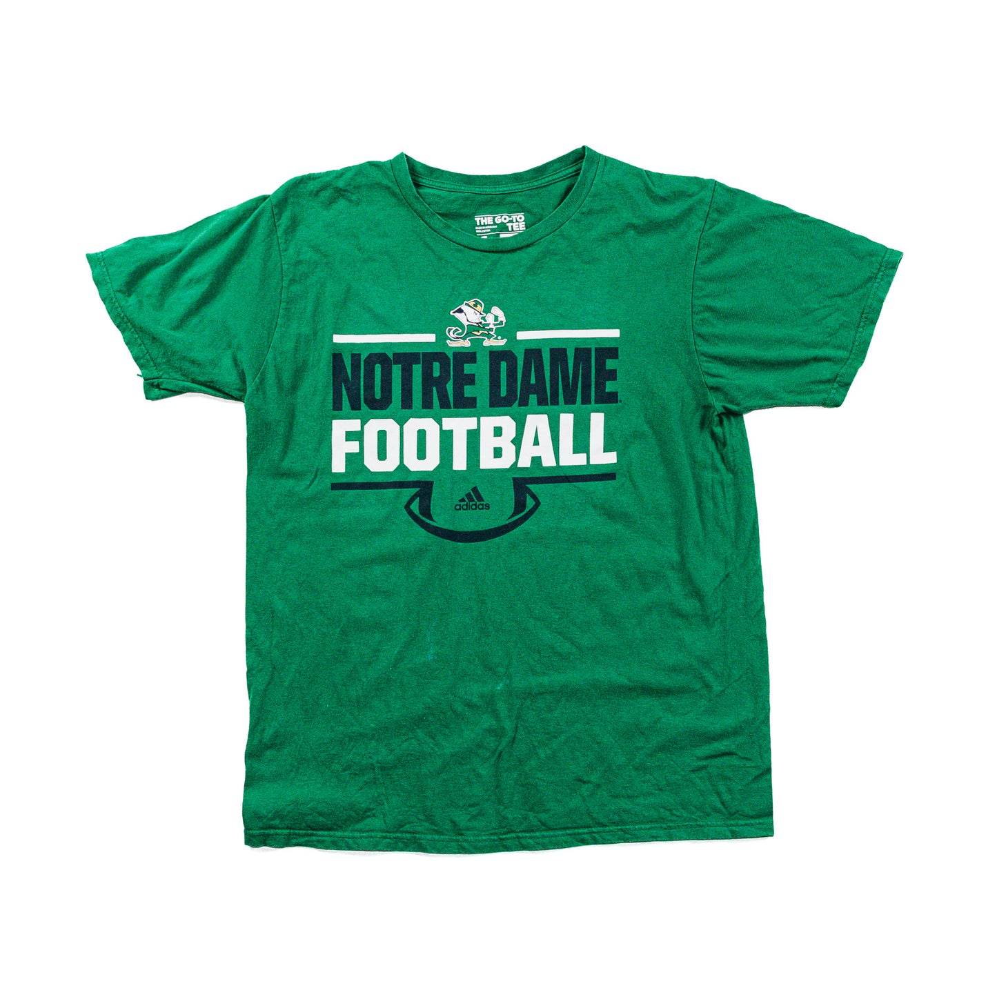 NOTRE DAME COLLEGE FOOTBALL TSHIRT (M)