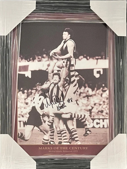 RICHMOND-Michael Roach 'Mark Of The Century' Signed Photo Framed