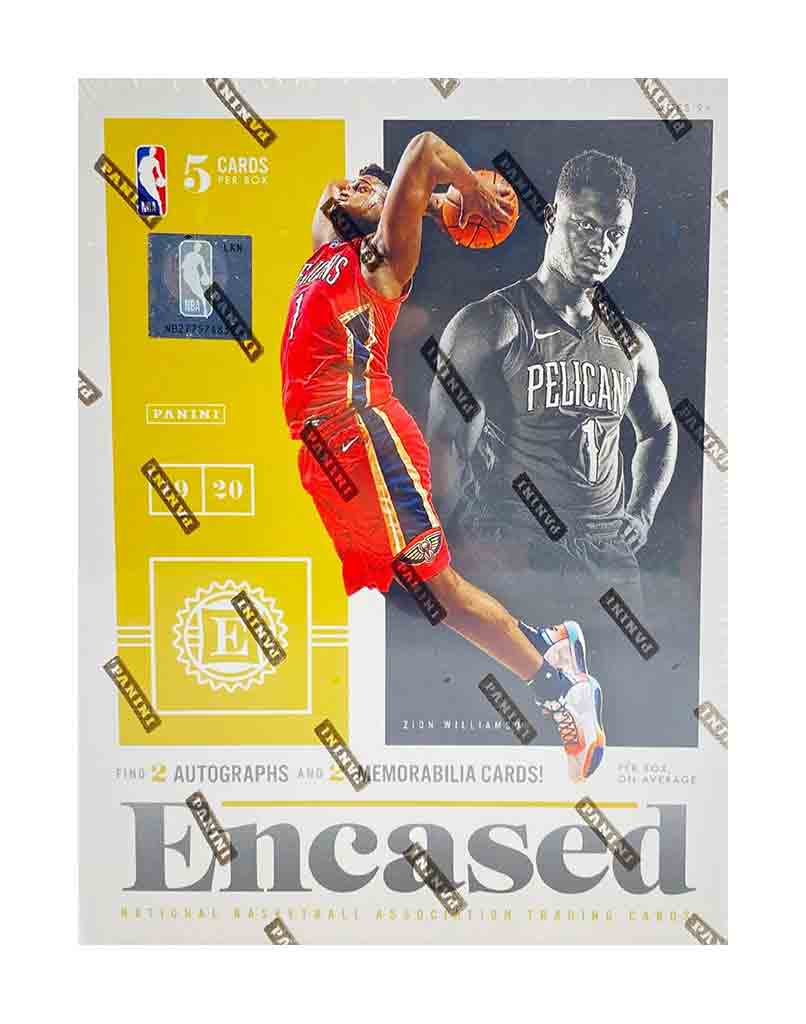 2019-20 Panini Encased Basketball Hobby Box