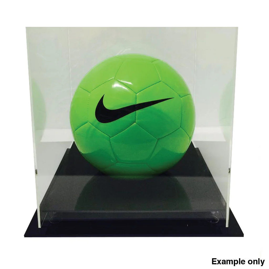 SOCCER-Round Ball Perspex Display Case