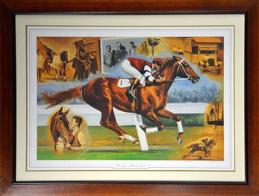 HORSE RACING-PHAR LAP-Australian Horse Racing Phar Lap - A Racing Legend