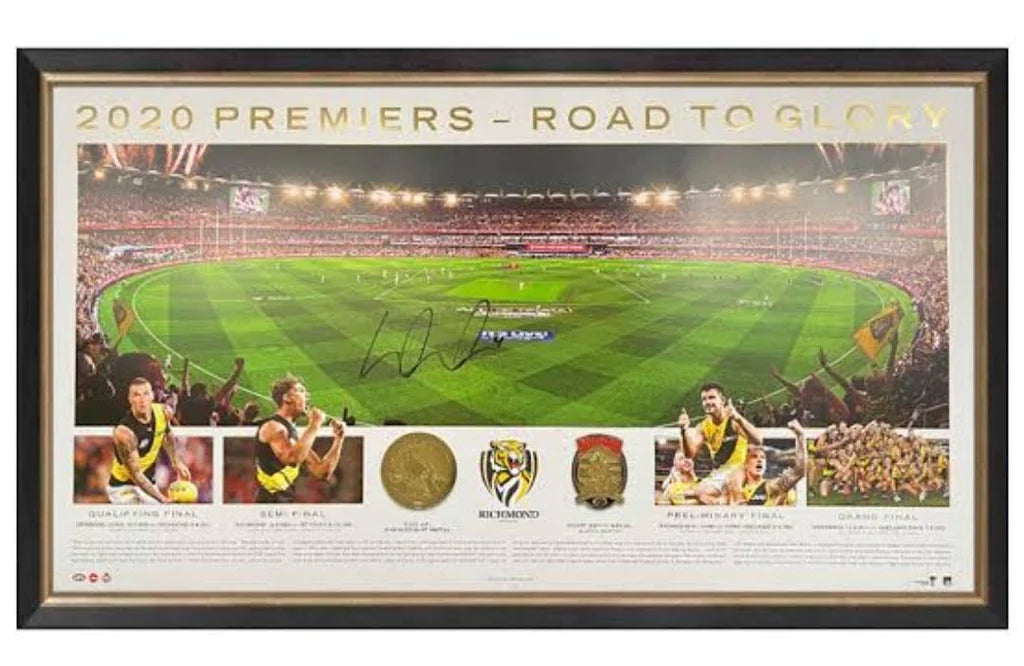 Richmond Tigers 'Road To Glory' Signed By Dustin Martin