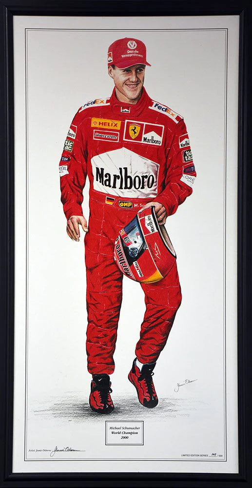 CAR RACING-Michael Schumacher 2000 World Champion