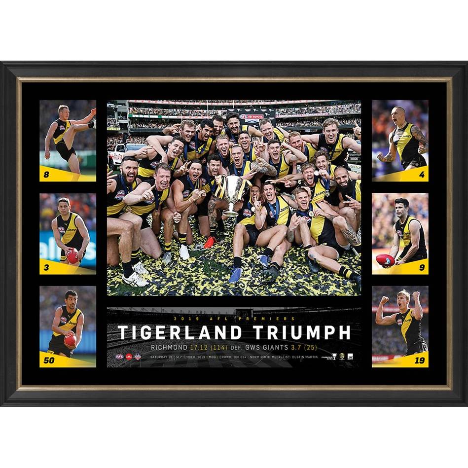 RICHMOND 2019 PREMIERS TRIBUTE FRAME