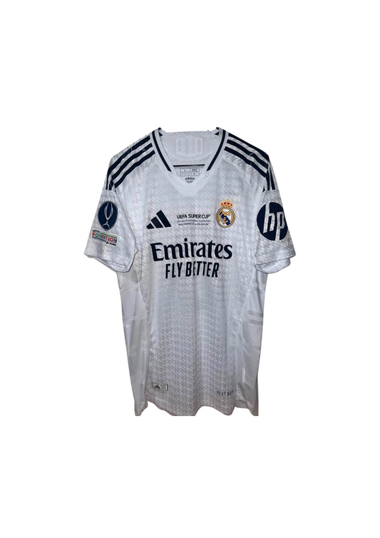 Mbappe Real Madrid 2024/25 Super Cup Final Kit (L)