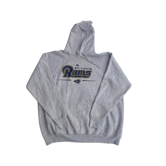 NFL St Louis Rams Grey Hoodie (XL)