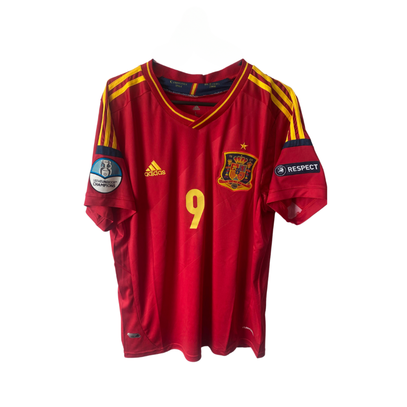 Fernando Torres Spain 08 Euro Championship Kit (L)