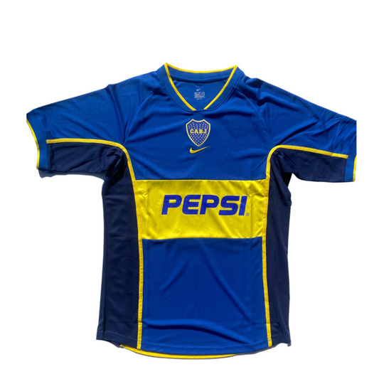 BOCA JUNIORS 2002 HOME JERSEY(M)