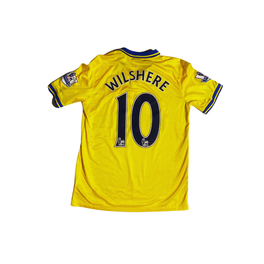 ARSENAL YELLOW 2012-2013 Jack Wilshere #10 JERSEY (M)