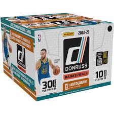2022-23 Panini Donruss Basketball Hobby 10-Box Case