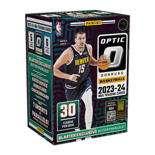 2023-24 Panini Donruss Optic Basketball 6-Pack Blaster 20-Box Lot (Glitter Parallels)
