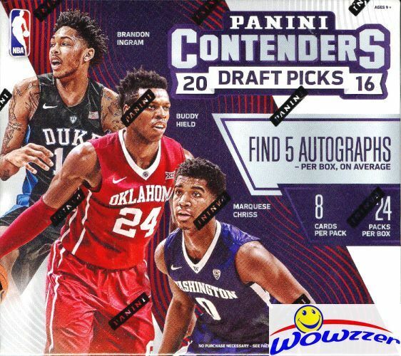 2016-17 Panini Contenders Draft Picks Basketball Hobby 12-Box Case